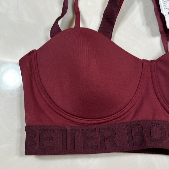 NEW Better Bodies Waverly Sports
Bra Sangria Red Size S B/C - Picture 3 of 3